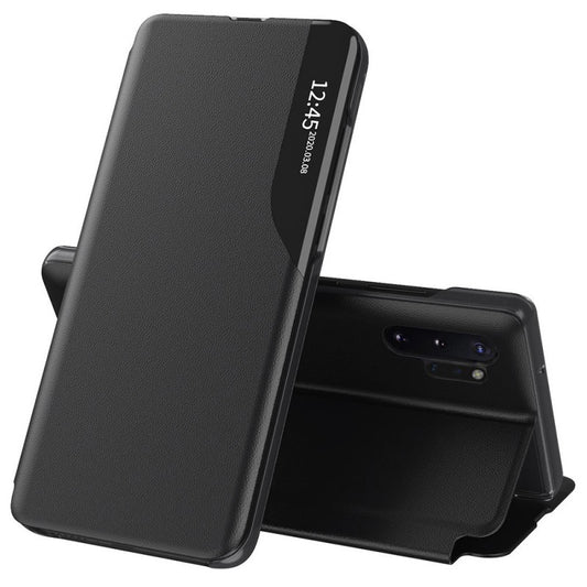 Deksel for Samsung Galaxy Note 10+ 5G N976 / Note 10+ N975, Techsuit, eFold, Svart