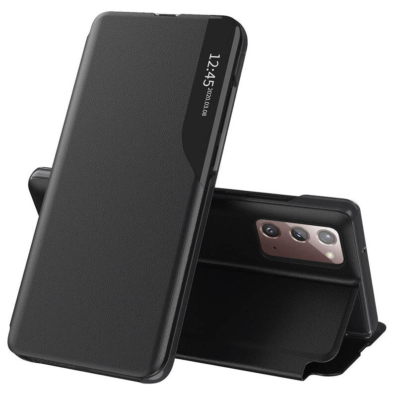 Deksel for Samsung Galaxy Note 20 5G N981 / Note 20 N980, Techsuit, eFold, Svart