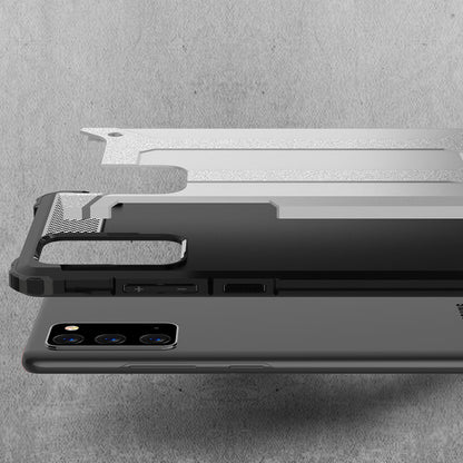Deksel for Samsung Galaxy Note 20 5G N981 / Note 20 N980, Techsuit, Hybrid Armor, Svart