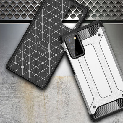 Deksel for Samsung Galaxy Note 20 5G N981 / Note 20 N980, Techsuit, Hybrid Armor, Svart