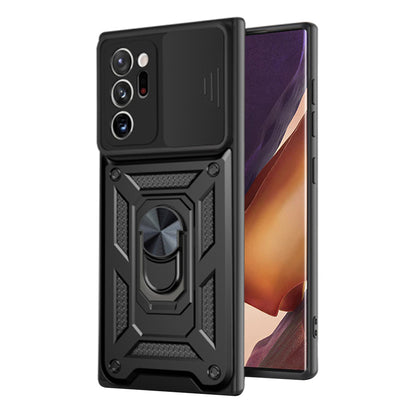 Deksel for Samsung Galaxy Note 20 Ultra 5G N986 / Note 20 Ultra N985, Techsuit, CamShield, Svart