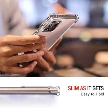 Deksel til Samsung Galaxy Note 20 Ultra 5G N986 / Note 20 Ultra N985, Techsuit, Støtsikker Klar, Transparent