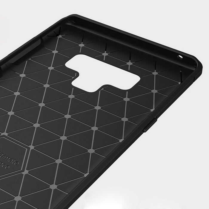 Deksel til Samsung Galaxy Note 9 N960, Techsuit, Karbon, Svart