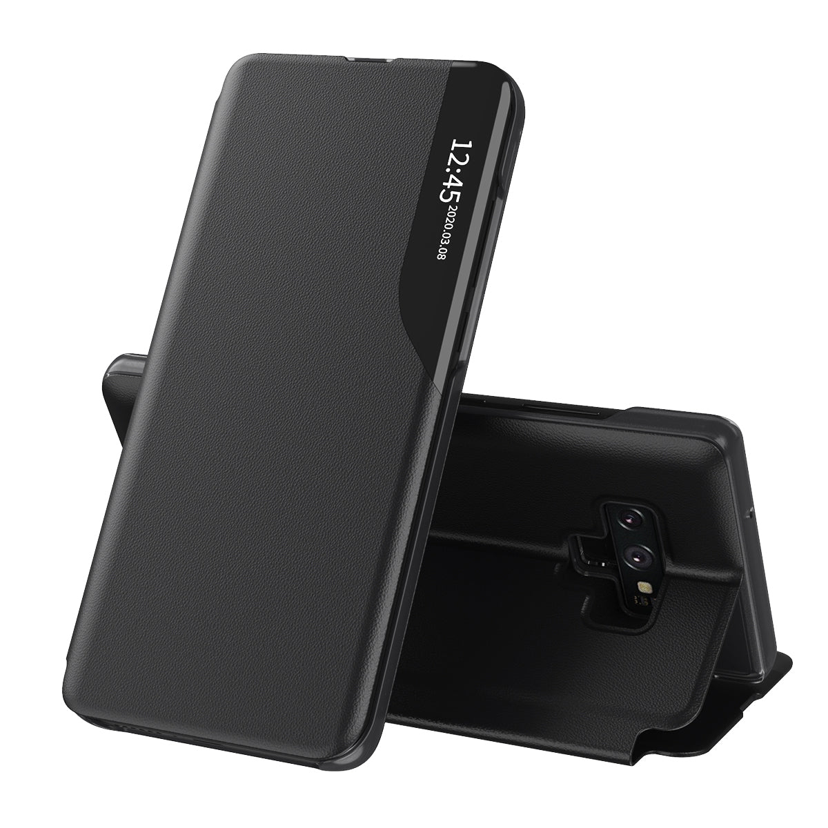 Deksel for Samsung Galaxy Note 9 N960, Techsuit, eFold, Svart