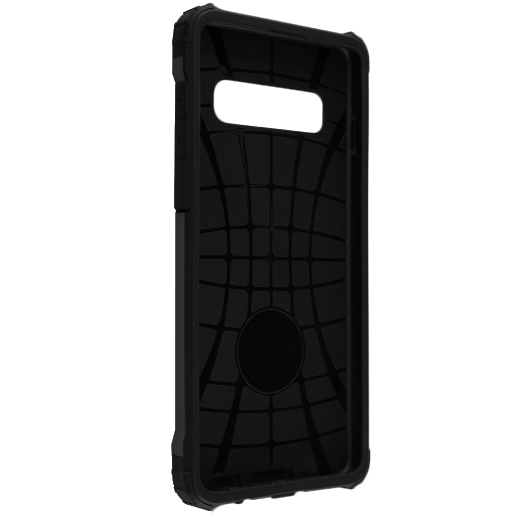 Deksel til Samsung Galaxy S10 G973, Techsuit, Hybrid Armor, Svart