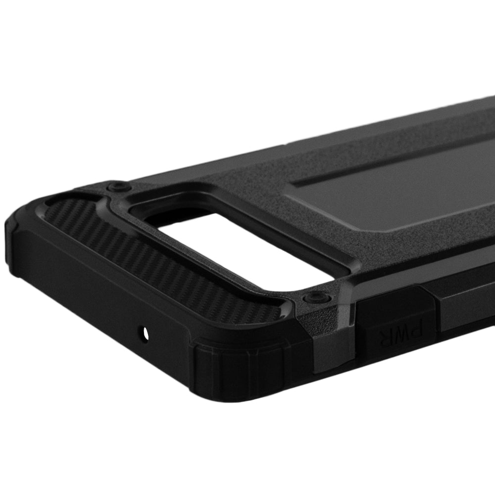 Deksel til Samsung Galaxy S10 G973, Techsuit, Hybrid Armor, Svart