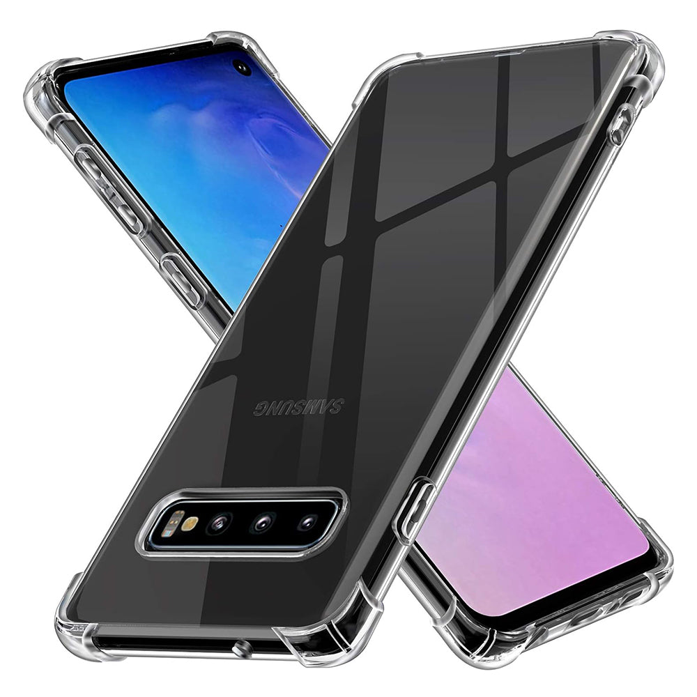 Deksel til Samsung Galaxy S10 G973, Techsuit, Støtsikker Klar, Transparent