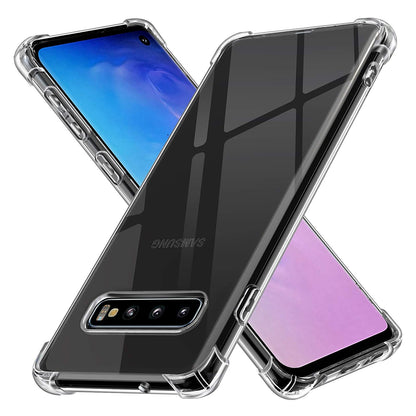 Deksel til Samsung Galaxy S10 G973, Techsuit, Støtsikker Klar, Transparent