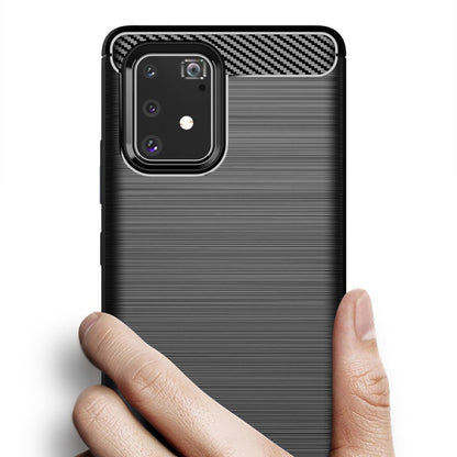 Deksel til Samsung Galaxy S10 Lite G770, Techsuit, Karbon, Svart