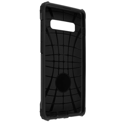 Deksel for Samsung Galaxy S10+ G975, Techsuit, Hybrid Armor, Svart