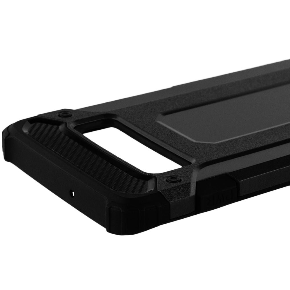 Deksel for Samsung Galaxy S10+ G975, Techsuit, Hybrid Armor, Svart