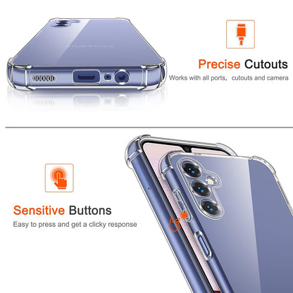 Deksel for Samsung Galaxy S10+ G975, Techsuit, Støtsikker Klar, Transparent