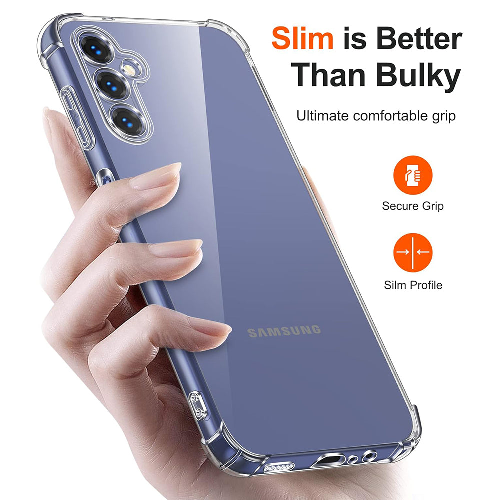 Deksel for Samsung Galaxy S10+ G975, Techsuit, Støtsikker Klar, Transparent