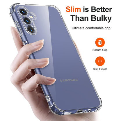 Deksel for Samsung Galaxy S10+ G975, Techsuit, Støtsikker Klar, Transparent