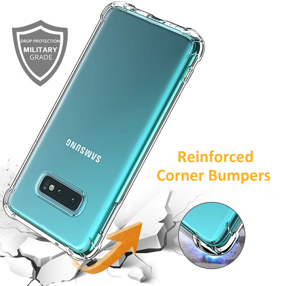 Deksel til Samsung Galaxy S10e G970, Techsuit, Støtsikker Klar, Transparent