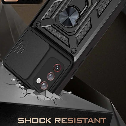 Deksel for Samsung Galaxy S20 FE 2022 G781 / S20 FE 5G G781 / S20 FE G780, Techsuit, CamShield, Svart