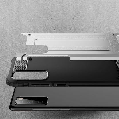 Deksel for Samsung Galaxy S20 FE 2022 G781 / S20 FE 5G G781 / S20 FE G780, Techsuit, Hybrid Armor, Svart