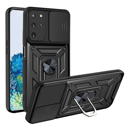 Deksel til Samsung Galaxy S20+ 5G G986 / S20+ G985, Techsuit, CamShield, Svart