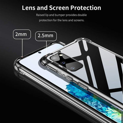 Deksel til Samsung Galaxy S20+ 5G G986 / S20+ G985, Techsuit, Støtsikker Klar, Transparent
