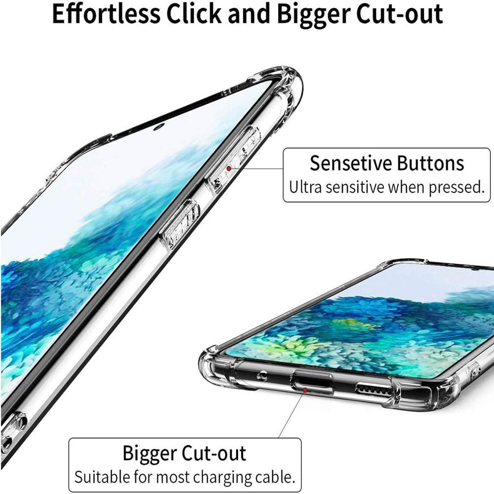 Deksel til Samsung Galaxy S20+ 5G G986 / S20+ G985, Techsuit, Støtsikker Klar, Transparent