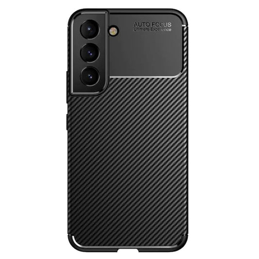 Deksel til Samsung Galaxy S21 5G G991, Techsuit, Karbonfiber, Svart