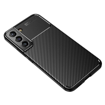 Deksel til Samsung Galaxy S21 5G G991, Techsuit, Karbonfiber, Svart