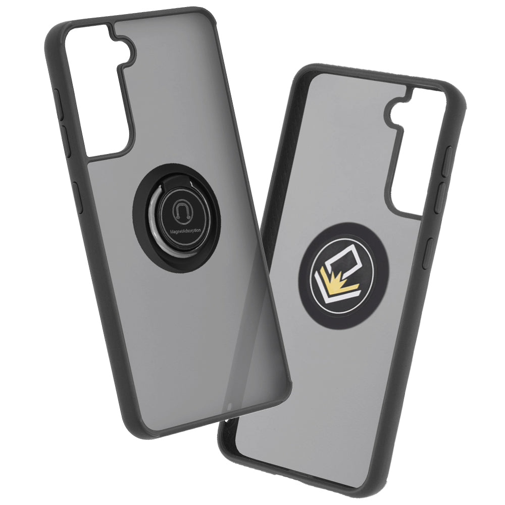 Deksel for Samsung Galaxy S21 5G G991, Techsuit, Glinth, Svart