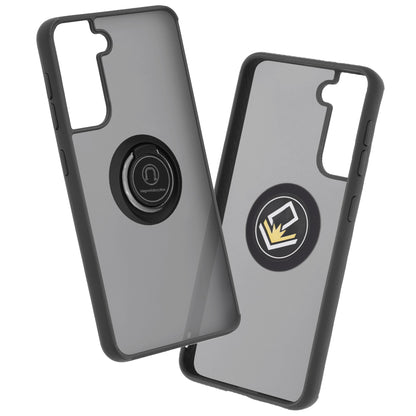 Deksel for Samsung Galaxy S21 5G G991, Techsuit, Glinth, Svart