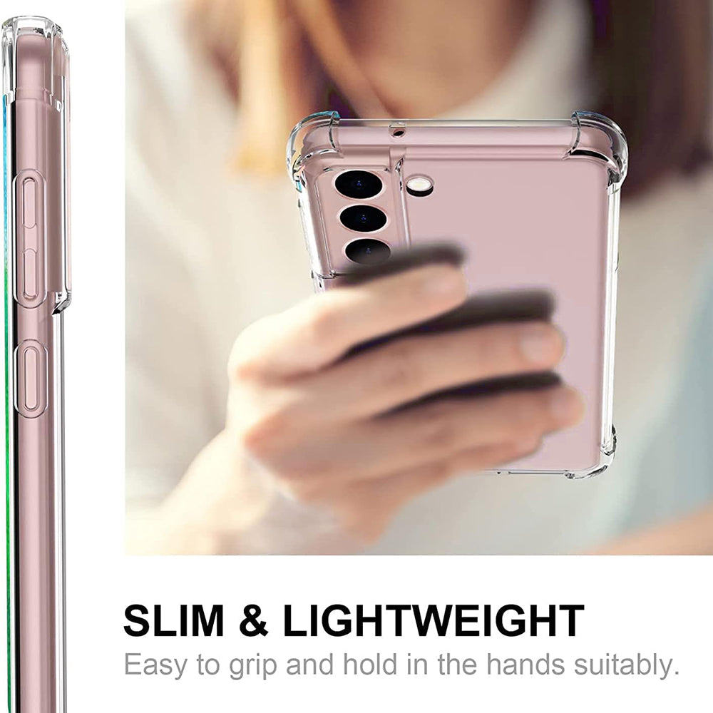 Deksel til Samsung Galaxy S21 5G G991, Techsuit, Støtsikker Klar, Transparent