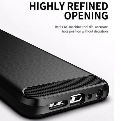 Deksel til Samsung Galaxy S21 FE 5G G990, Techsuit, Karbon, Svart