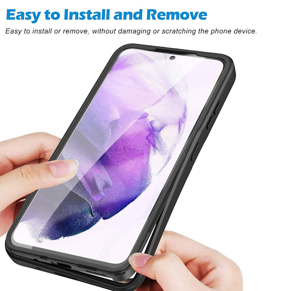 Deksel for Samsung Galaxy S21 FE 5G G990, Techsuit, ColorVerse 360, Svart