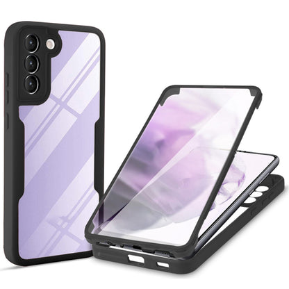 Deksel for Samsung Galaxy S21 FE 5G G990, Techsuit, ColorVerse 360, Svart