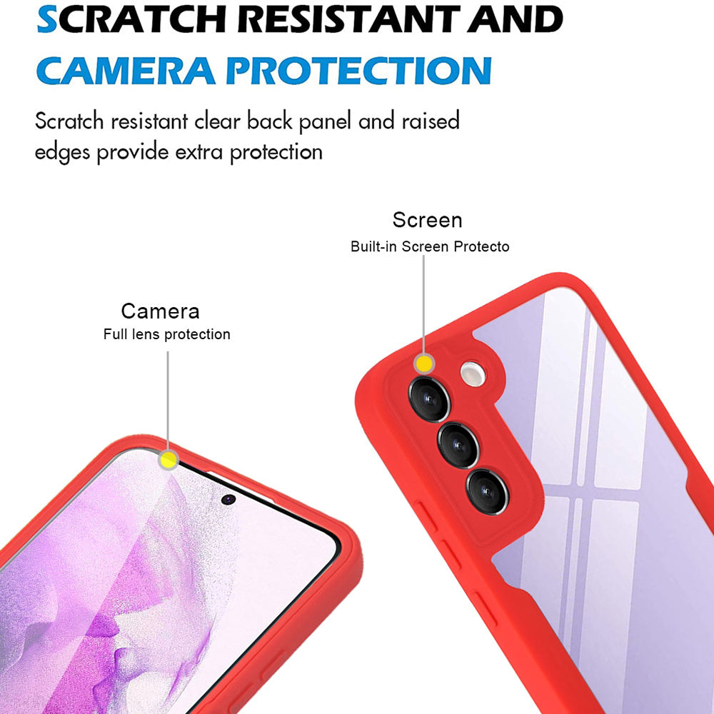 Deksel for Samsung Galaxy S21 FE 5G G990, Techsuit, ColorVerse 360, Svart