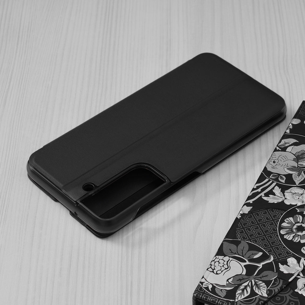 Deksel til Samsung Galaxy S21 FE 5G G990, Techsuit, eFold, Svart
