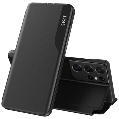 Deksel for Samsung Galaxy S21 Ultra 5G G998, Techsuit, eFold, Svart
