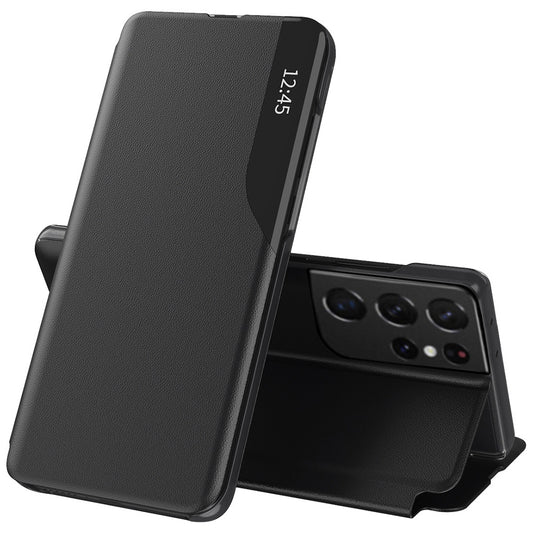 Deksel for Samsung Galaxy S21 Ultra 5G G998, Techsuit, eFold, Svart