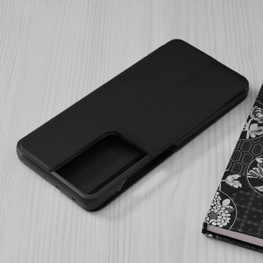 Deksel for Samsung Galaxy S21 Ultra 5G G998, Techsuit, eFold, Svart