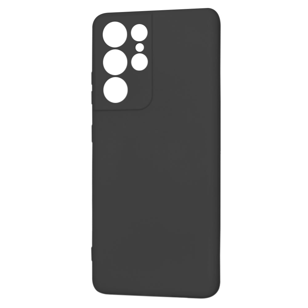 Deksel til Samsung Galaxy S21 Ultra 5G G998, Techsuit, SoftFlex, Svart