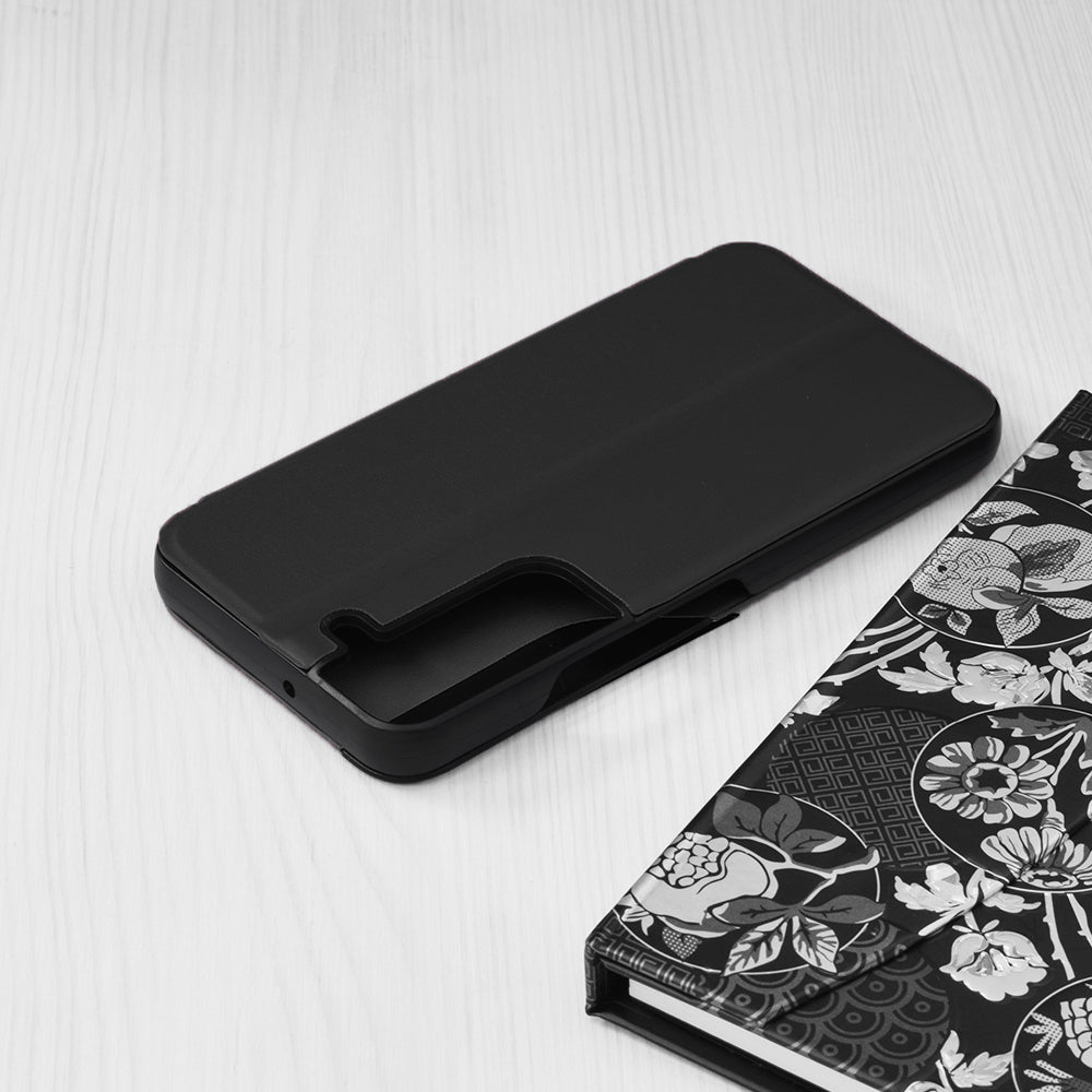 Deksel for Samsung Galaxy S22 5G S901, Techsuit, eFold, svart