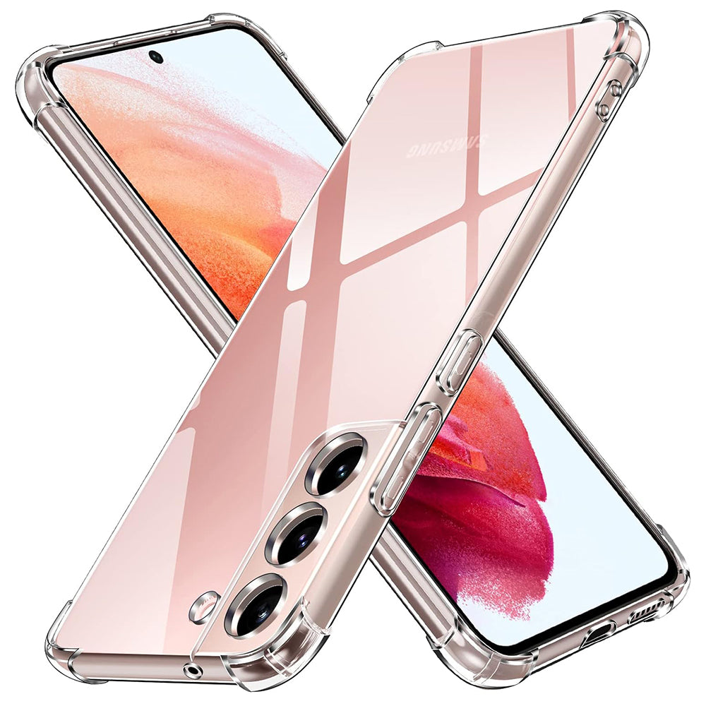 Deksel til Samsung Galaxy S22 5G S901, Techsuit, Støtsikker Klar, Transparent