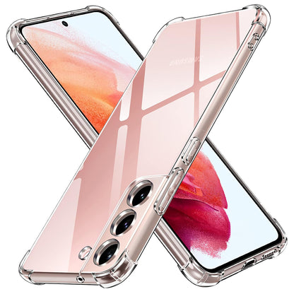 Deksel til Samsung Galaxy S22 5G S901, Techsuit, Støtsikker Klar, Transparent