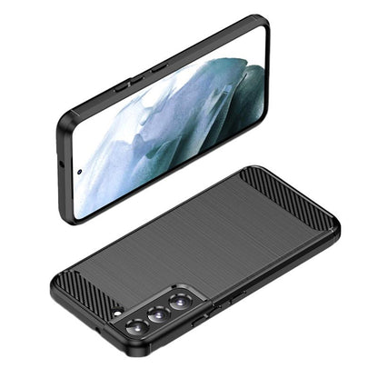 Deksel til Samsung Galaxy S22+ 5G S906, Techsuit, Karbon, Svart