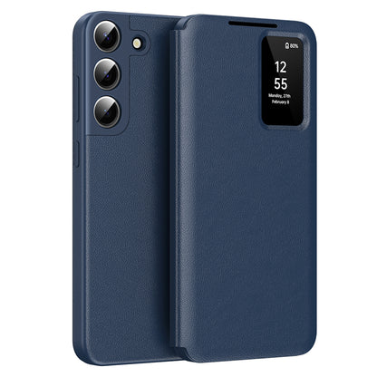 Deksel til Samsung Galaxy S22+ 5G S906, Techsuit, SmartView, Blå