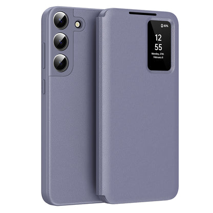 Deksel for Samsung Galaxy S22+ 5G S906, Techsuit, SmartView, Lilla