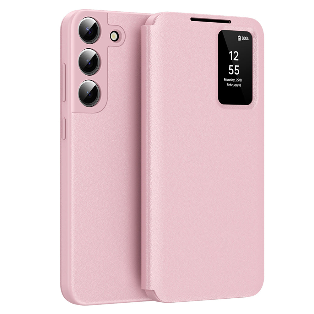 Deksel til Samsung Galaxy S22+ 5G S906, Techsuit, SmartView, Rosa