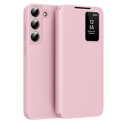 Deksel til Samsung Galaxy S22+ 5G S906, Techsuit, SmartView, Rosa