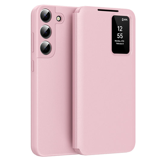 Deksel til Samsung Galaxy S22+ 5G S906, Techsuit, SmartView, Rosa
