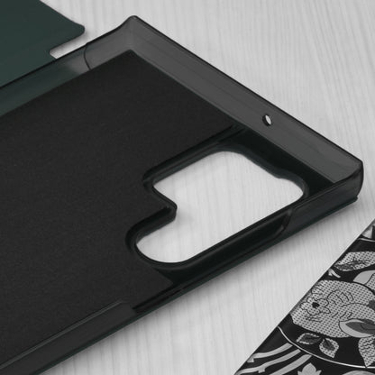 Deksel for Samsung Galaxy S22 Ultra 5G S908, Techsuit, eFold, Grønn