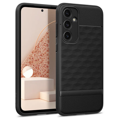 Deksel for Samsung Galaxy S23 FE S711, Spigen, Caseology Parallax, Matt Svart