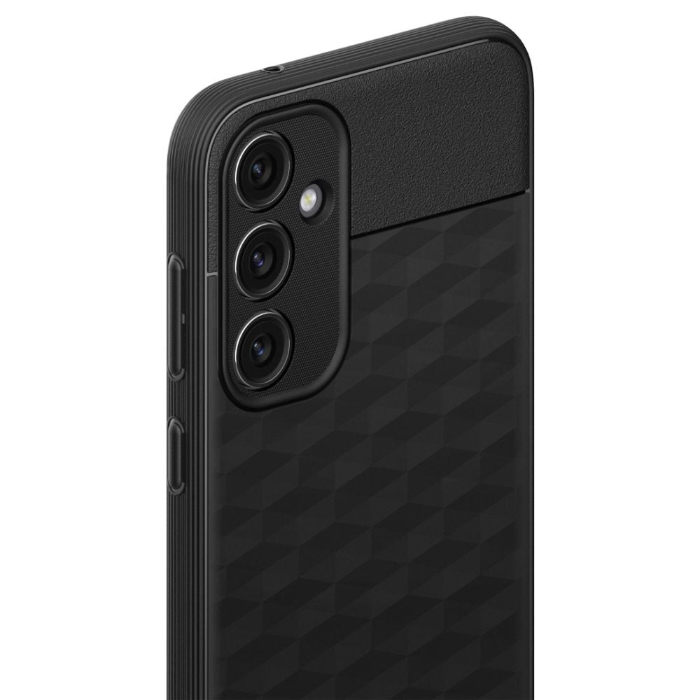 Deksel for Samsung Galaxy S23 FE S711, Spigen, Caseology Parallax, Matt Svart